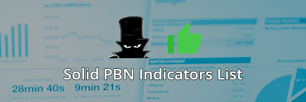 Solid PBN Indicators List