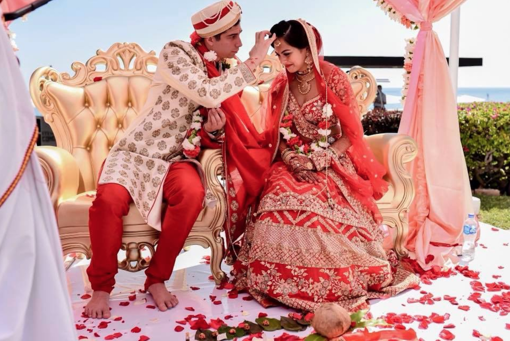 An Indian Wedding in Cancun, Mexico. 